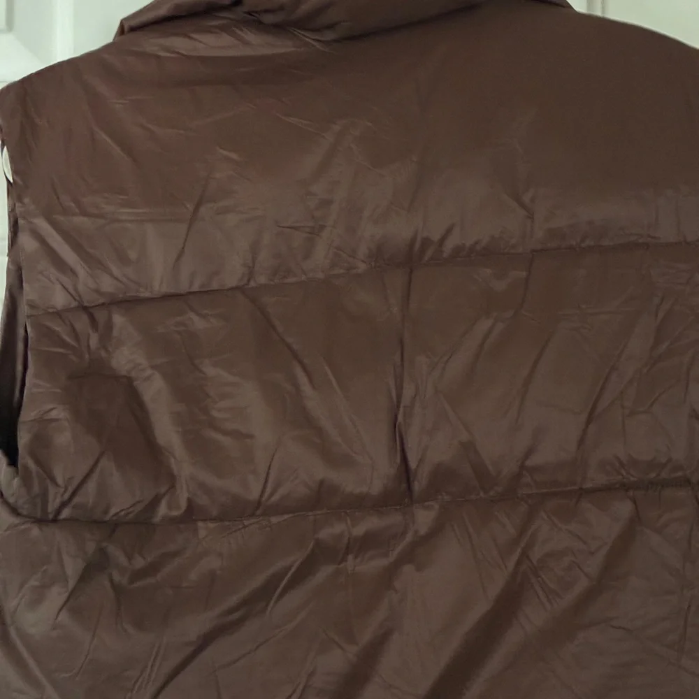 Seta‎ T Crop Brown Puffer Jacket Sz M EUC